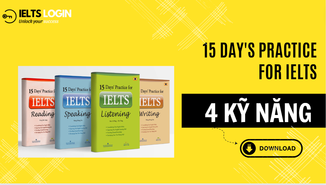 15 Day's Practice for IELTS [DOWNLOAD Full PDF+Audio]